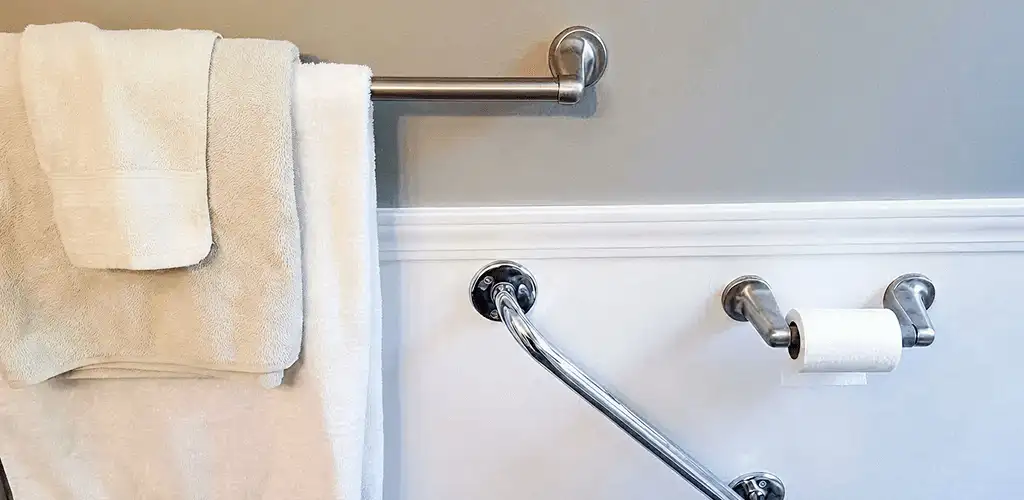 Bathroom grab bar installation for safety and accessibility in Boulder, CO