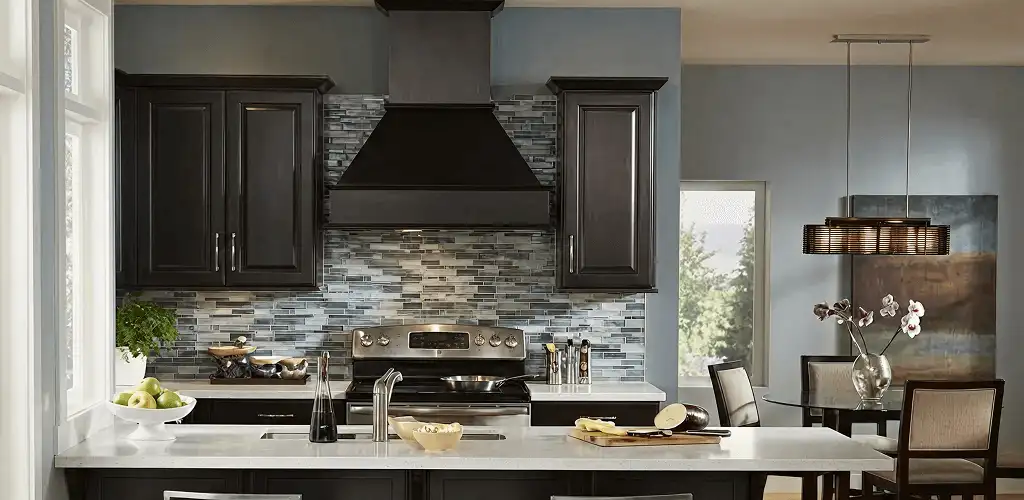 Kitchen cabinet painting and refinishing in a modern kitchen in Boulder, CO
