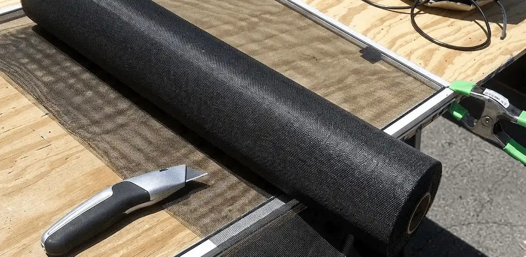 Window screen replacement materials and tools for screen repair in Boulder, CO